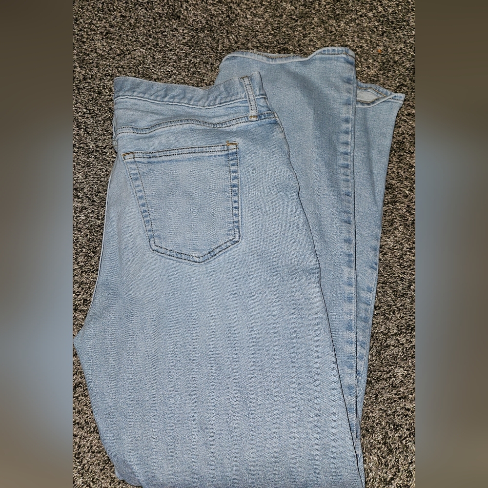Old Navy jeans size 34 straight men's 34 R loose stretch denim size 34 /32 pants